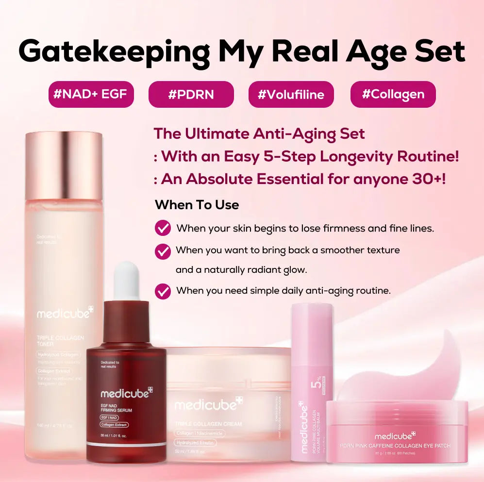 Gatekeeping My Real Age Set by medicube